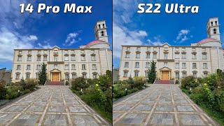 iPhone 14 Pro Max vs Samsung Galaxy S22 Ultra Camera Test