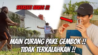 EDAAAN !! NGADU CURANG PAKE GEMBOK !! SUARA LAYANGAN SEOT KAYA JET TEMPUR !!