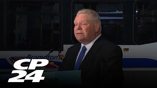 Ford government making announcement in Brampton