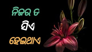 ନିଜର ତ ସେ ହେଇଥାଏ odiya motivational quotes