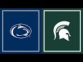 Michigan State at Penn State | B1G Football | First Half Highlights