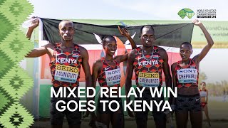 Kenya dominates the Mixed Relay ‼️ | World Athletics Cross Country Championships