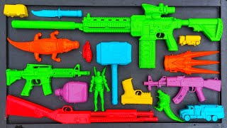 Membersihkan Nerf Ak47, Assault Rifle, Shotgun, Sniper Rifle, Glock Pistol, M16, Nerf gun, Eps 127