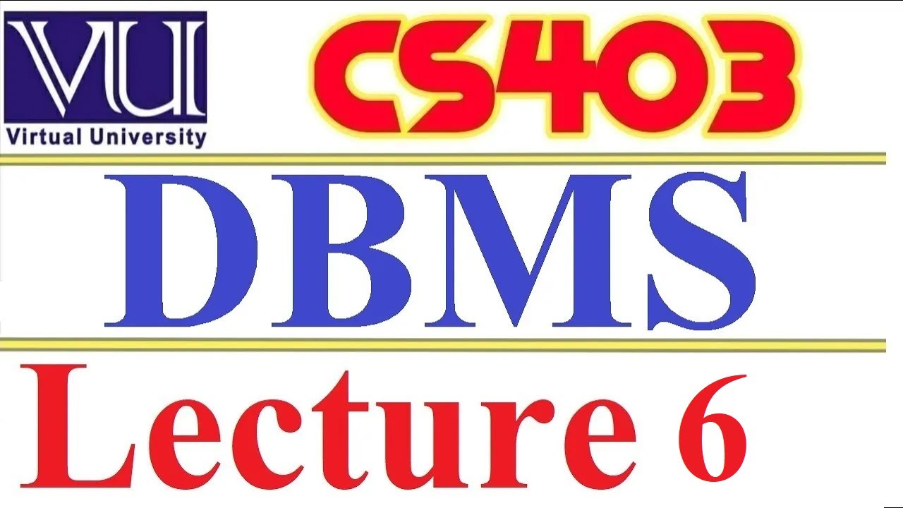 CS403 DBMS Lecture 6 VU Short Lecture Detailed Data Flow Diagram Data ...