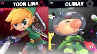 Cha5os The Unbalance Mod Returns (P1) Toon Link vs Olimar  (CPU) (Version 1.3.0.3) (By Ryujinx)