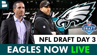 Philadelphia Eagles NFL Draft 2024 Live Day 3 For Round 4, Round 5, Round 6 & Round 7