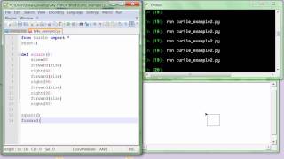 Turtle Lesson - Variables and Functions