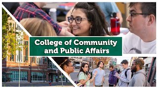 Binghamton University College of Community and Public Affairs school tour