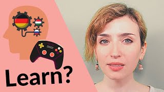 Can you learn languages while playing?! 🎮😍 #languagelearning #polyglot