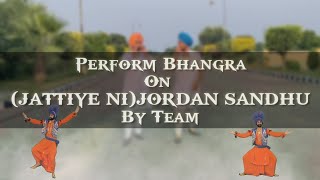 Jordan Sandhu - Jattiye Ni -|New Bhangra Video| Majhe to doabe tak | Ginni Kapoor | Arjan Virk |