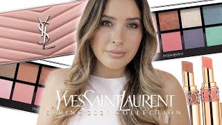 YSL COUTURE CLUTCH PALETTE SPRING LOOK Swatches Review POPPIN FRESH SPRING SUMMER 2021 COLLECTION