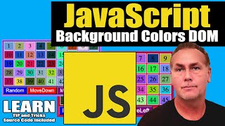 JavaScript DOM Select Update Page elements Background Fun with JavaScript Coding example exercise