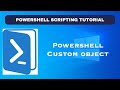 Working with PowerShell Custom Object #powershell