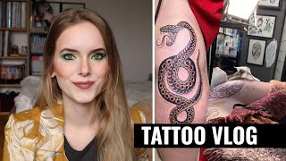 TATTOO VLOG No. 1 | Getting my hip tattooed