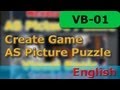 Visual Basic Tutorial - Create a Game - AS Picture Puzzle - Part 1 - EN