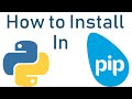 How to Install PIP in Python - from Python Setup and GetPip.py File (Link Included) - Code Jana