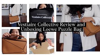 Vestiare Collective Review \u0026 Unboxing Loewe Puzzle Bag