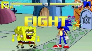 AN Mugen Request #331: Spongebob \u0026 Spongebob VS Sonic.exe, Mr Krabs, Batman \u0026 Sub-Zero