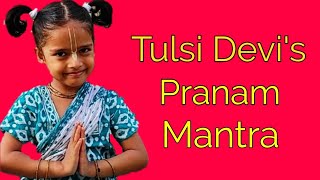 Tulsi Pranam Mantra