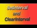SetInterval & ClearInterval