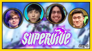 SUPERVIVE with imaqtpie, Doublelift, and Pobelter (Day 1)