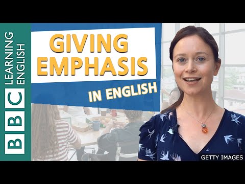 Why is it important to use emphasis markers?