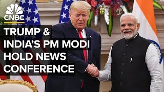 LIVE: President Trump and India's PM Narendra Modi hold a joint news conference — 2/13/2025