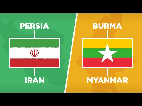 What country has changed its name?
