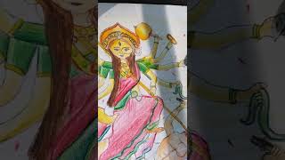 Mahishaasur mardhini ki jai# art/ART MAKNAE