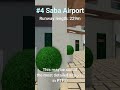 TOP 5 PTFS Smallest Airports!! (Roblox) #roblox #aviation #top5