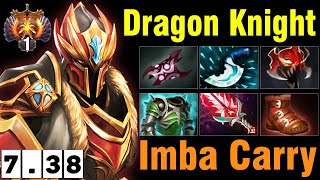 Dragon Knight Rank 1 Immortal – The Most Broken Carry In Patch 7.38!