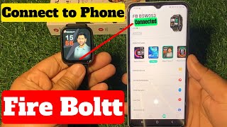 Fire Boltt Ninja Call Pro Plus Smartwatch Connect to Phone | Fire Boltt Ninja Call Pro Plus Setup
