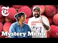 Lychee Challenge: 2 Chefs Make Dinner and Dessert With Lychee | Mystery Menu | NYT Cooking