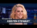 Kristen Stewart "Knocked It Out of the Park" with Her New Fiancé | The Tonight Show