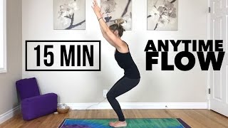 15 Minute Yoga - Full Body Flow for Strength and Stamina