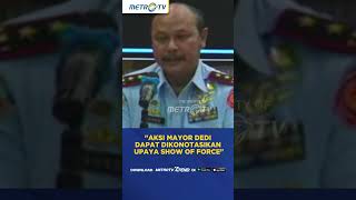 TNI Ungkap Aksi Mayor Dedi di Polrestabes Medan Upaya 'Show Of Force' #shorts