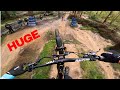 BIKEPARK CHAOS ON THESE IMMENSE DOWNHILL TRAILS!