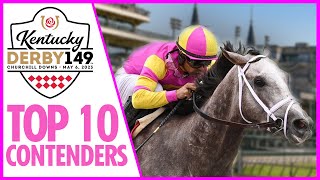 TOP 10 CONTENDERS 2023 KENTUCKY DERBY | TAPIT TRICE A RISING STAR | 149th RUN FOR THE ROSES