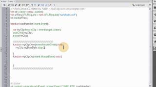 Command the Timeline of Externally Loaded SWF Files - Actionscript 3.0 Tutorial CS3 CS4