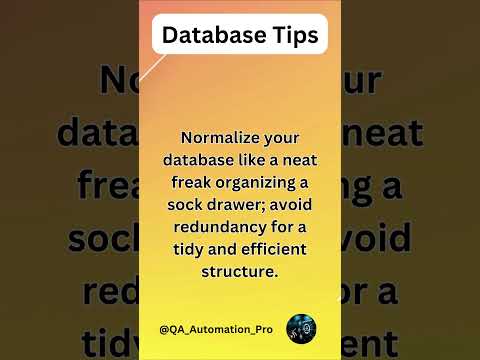 Tech Tips and Tricks. Learn a database hack in less than 6 seconds! #TechHacks #Tips #Tricks