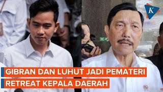 Gibran dan Luhut Jadi Pemateri Retret Kepala Daerah Hari Ini