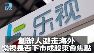 創辦人避走海外，樂視是否下市成股東會焦點（《華爾街電視新聞》2018年6月6日）