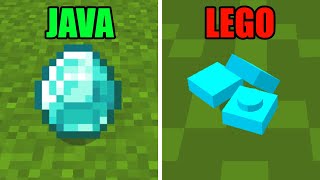 textures: java vs lego