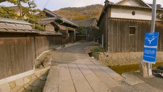 Shikoku Walking 4K - Traditional soy source breweries in Hishio-no-Sato | Shodoshima Island, Japan