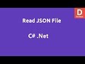 C# Read JSON as Text File