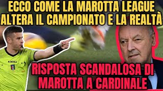 INTER FARSA LA SERIE A! ECCO COME! MAROTTA RISPONDE A CARDINALE!