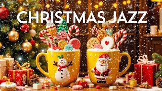 Christmas Jazz Music 2025 🎄 Relaxing Christmas Coffee Music \u0026 Instrumental Bossa Nova for Good Mood