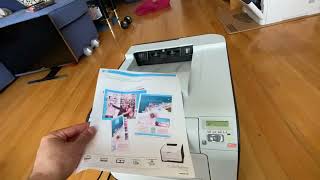 HP Color Work Group LaserJet CP2025 Printer - Tested - With Refillable Toner 1