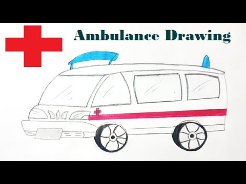 How To Draw Ambulance Easy||Draw Ambulance Step By Step||Appreciate ...