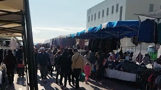 CRUZO el MERCADILLO ANTES  de CIERRE